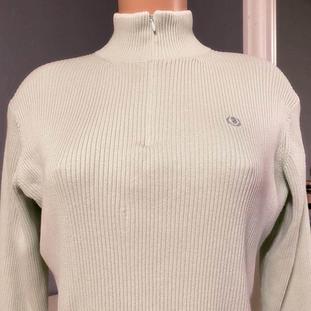 IZOD Ribbed Pastel Sweater - Picture 4 of 7